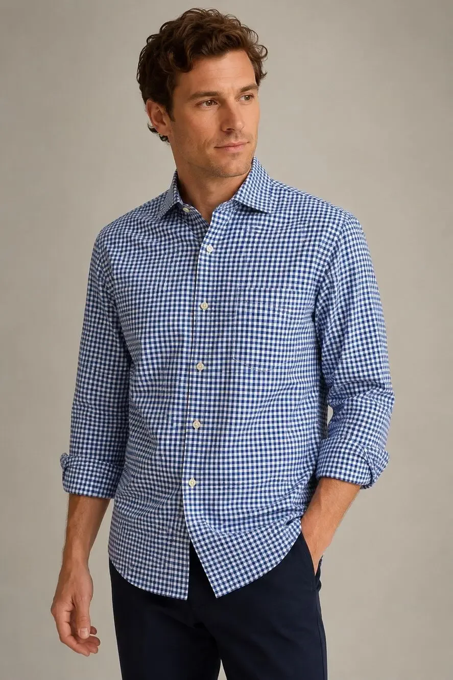Banana Republic Non-Iron Classic Fit Button-Down Shirt